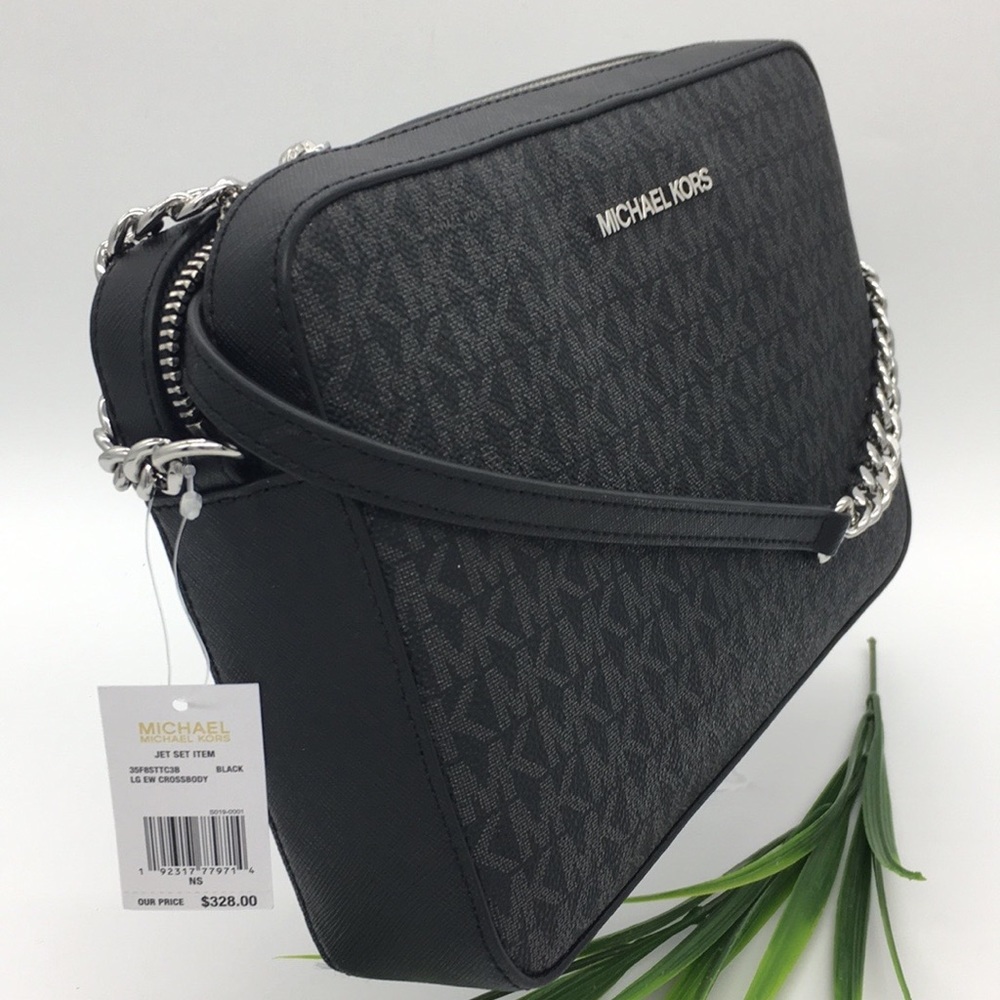 MICHAEL KORS JET SET ITEM LG EW CROSSBODY LEATHER